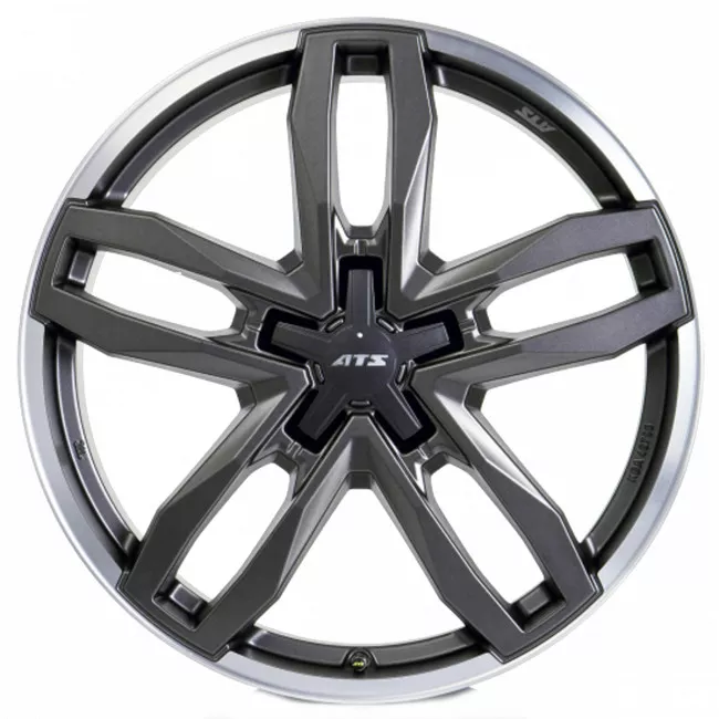 Диск ATS Temperament R20 W9,5 PCD 5x112 ET55 DIA66,5 (blizzard-grey lip polished)
