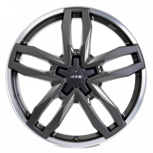 Диск ATS Temperament R20 W9,5 PCD 6x114,3 ET25 DIA66,1 (blizzard-grey lip polished)