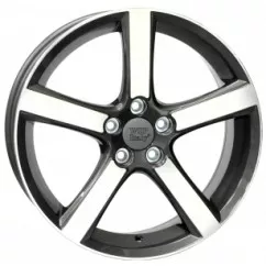 WSP ITALY W1257 NORD (18 7,5 5x108  52,5 63,4) ANTHRACITE POLISHED