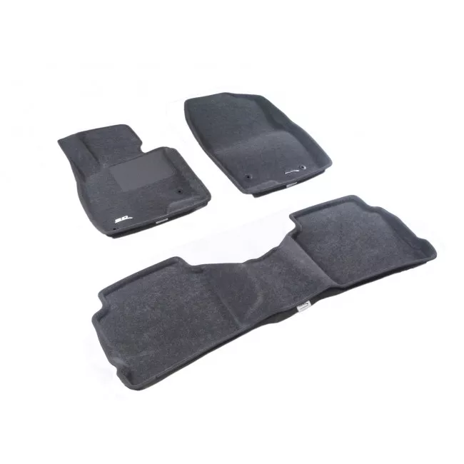 Двухслойные коврики Sotra 3D Classic 8mm Grey для Mazda 6 2013→ (3D LMZ0400-LP-GR)