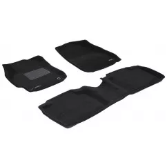 Двухслойные коврики Sotra 3D Premium 12mm Black для Toyota Camry (XV50) 2011-2014 (3D LTY0860-PP-BL)