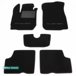 Двухслойные коврики Sotra Classic 7mm Black для Renault Duster (mkI) 2014-2017 (ST 08702-GD-Black)