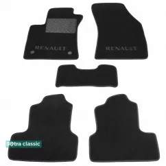Двухслойные коврики Sotra Classic 7mm Black для Renault Megane (mkIV)(хэтчбек) 2016-> (ST 08756-GD-Black)