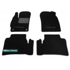 Двухслойные коврики Sotra Classic 7mm Black для Toyota Prius (mkIII) 2012-2015