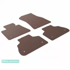 Двухслойные коврики Sotra Premium 10mm Chocolate для BMW X5 (G05/F95) 2018-> (ST 09002-CH-Choco)
