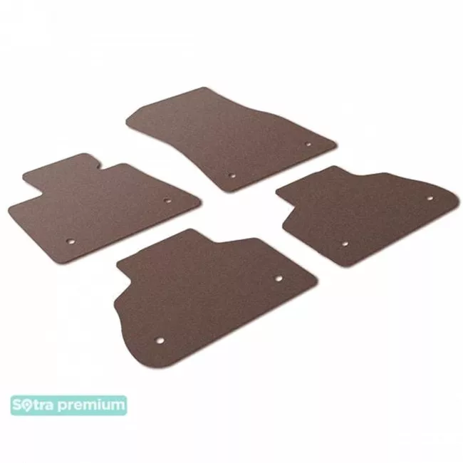 Двошарові килимки Sotra Premium 10mm Chocolate для BMW X5 (G05/F95) 2018-> (ST 09002-CH-Choco)