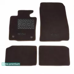 Двошарові килимки Sotra Premium 10mm Chocolate для Mini Countryman (mkI)(R60) 2010-2016 (ST 08806-CH-Choco)