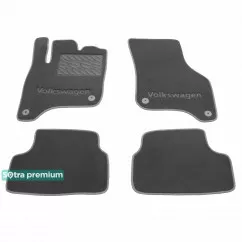 Двошарові килимки Sotra Premium 10mm Grey для Volkswagen Golf (mkVII)(електро) 2014-> (ST 08772-CH-Grey)