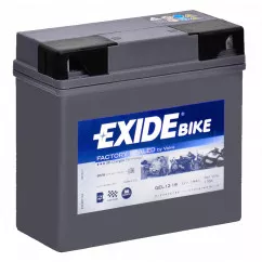 Мото аккумулятор залитый и заряженный EXIDE АзЕ 19Ah АзЕ 170A (GEL12-19)