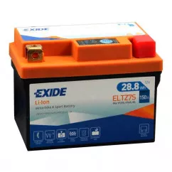 Мото аккумулятор Exide Li-ion 6СТ-28,8Ah (-/+) (ELTZ7S)