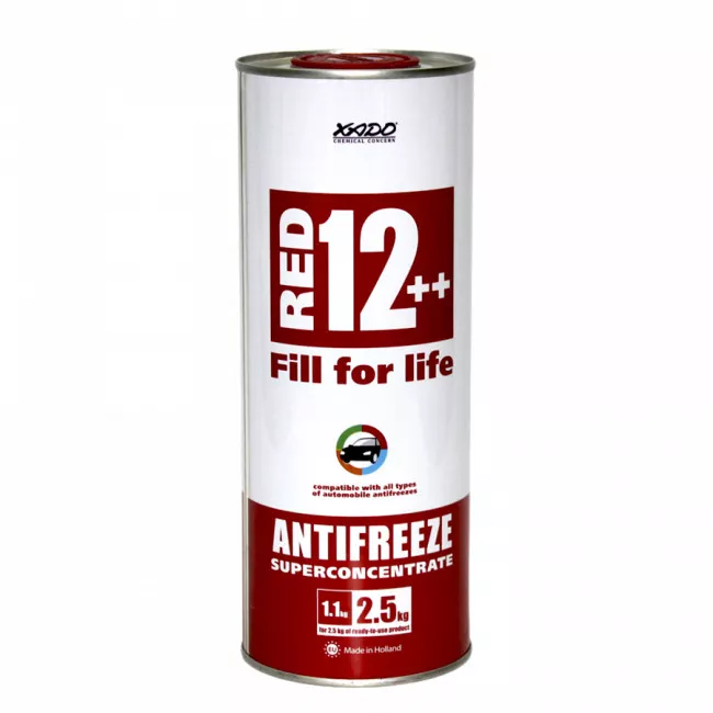 ХА50008 Антифриз G12++ Red (концентрат) червоний 1.1 кг