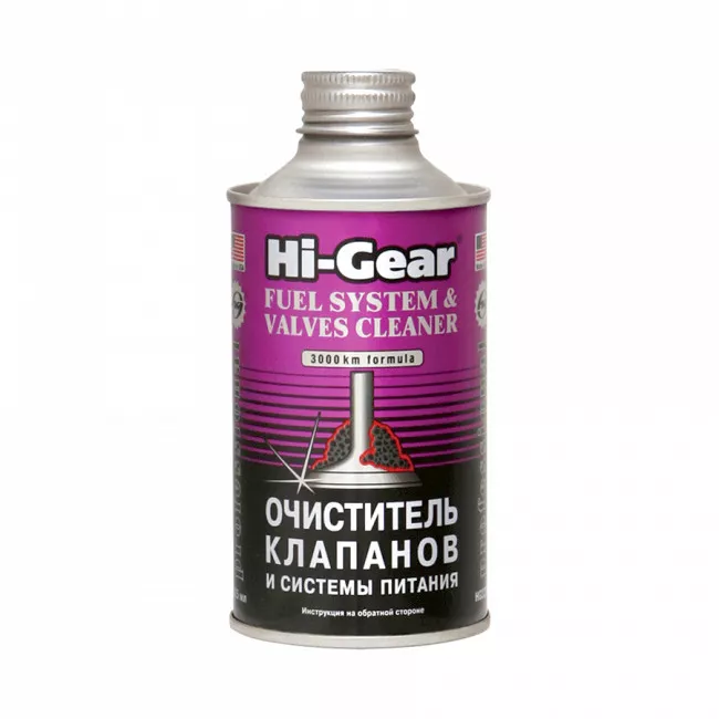 Тотальний очищувач системи харчування і клапанів HI-GEAR (60л) 325 мл (HG3236)