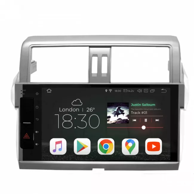 Gazer CM5510-J150H/L Мультимедийная система для Toyota Prado, LC150 - High level, 2014-2016 Gazer CM5510-J150H/L Мультимедийная система для Toyota Prado, LC150 - High level, 2014-2016