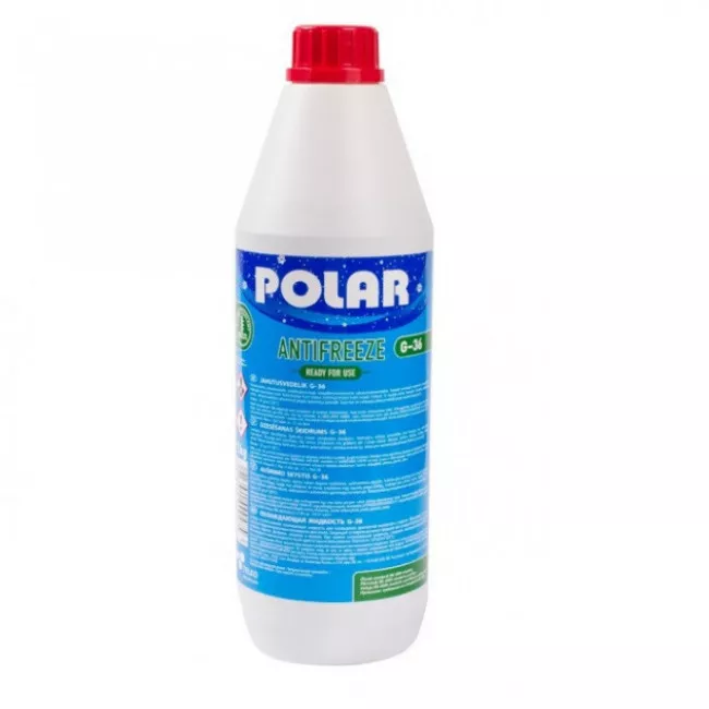 Антифриз Polar Standart BS 6580 G11 -36°C зеленый 1л