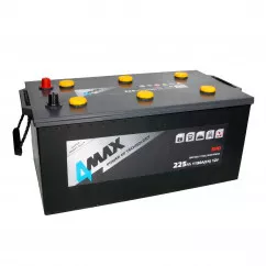 Грузовой аккумулятор 4MAX AKUMULATORY SHD 6СТ-225Ah (+/-) (BAT225/1150L/SHD/4MAX)
