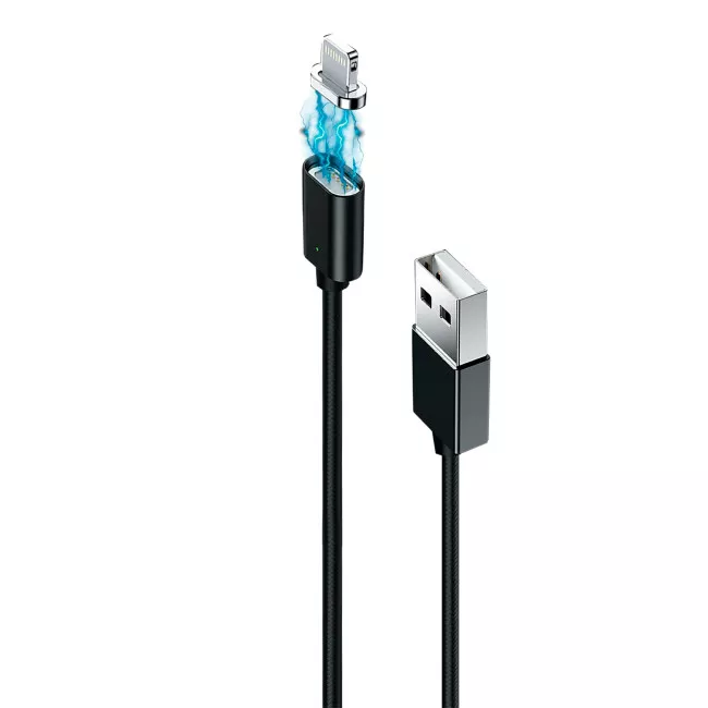 Кабель Grand-X USB-Lightning MG-01L магнитный BOX (MG-01L)