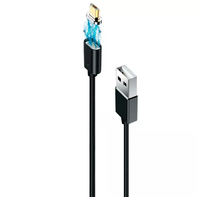 Кабель Grand-X USB-MicroUSB магнітний, упаковка преміум гіфтбокс (MG-01M)