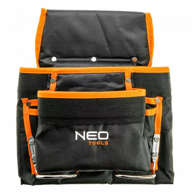 Карман для инструмента NEO, 8 гнёзд, металлические петли (84-334) Карман для инструмента NEO, 8 гнёзд, металлические петли (84-334)