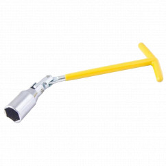 Ключ свечной Т-образный с шарниром Mastertool 21 x 250 мм (73-0101)