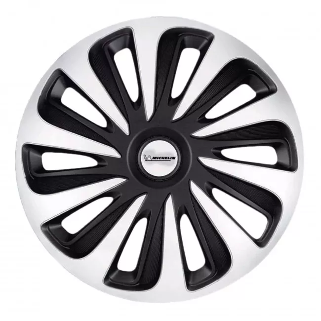 Колпак автомобильный Michelin Calibre Silver Black R15" 031111 (31111)