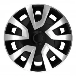 Колпак автомобильный Michelin Revo Van Silver Black R15"