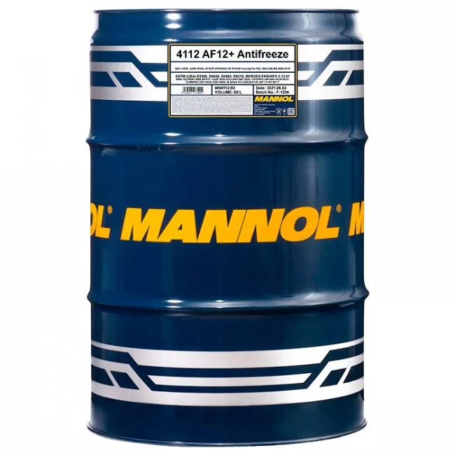 Антифриз Mannol Longlife AF12+ -40°C розовый 60л (MN4112-60)