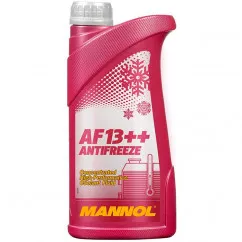 Антифриз Mannol AF13++ 38°C красный 1л