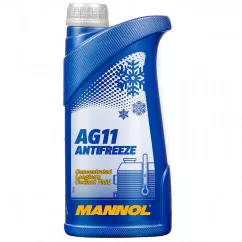 Антифриз Mannol Longterm AG11 -70°C синий 1л