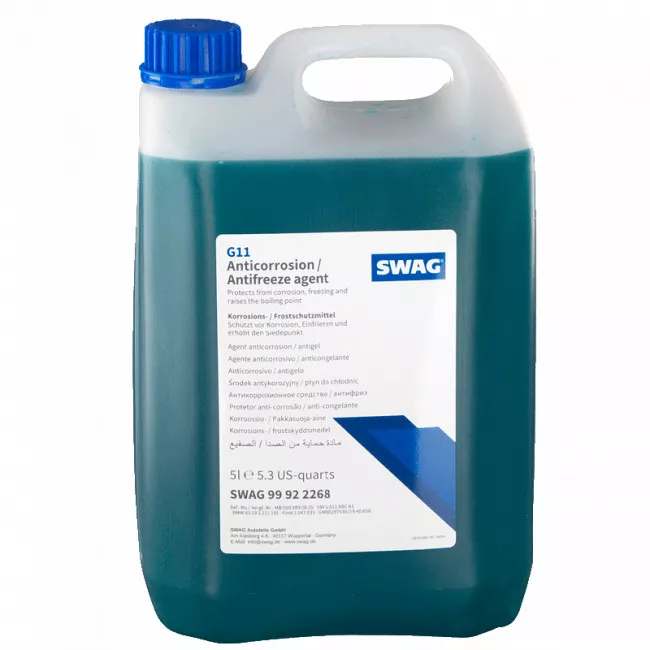 Антифриз Swag G11 -80°C синий 5л (99922268) Антифриз Swag G11 -80°C синий 5л (99922268)
