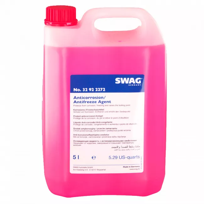 Антифриз Swag G12 -80°C червоний 5л (32922272)