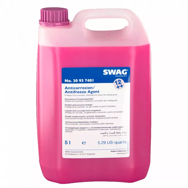 Антифриз Swag G12++ -80°C бузковий 5л (30937401) Антифриз Swag G12++ -80°C бузковий 5л (30937401)