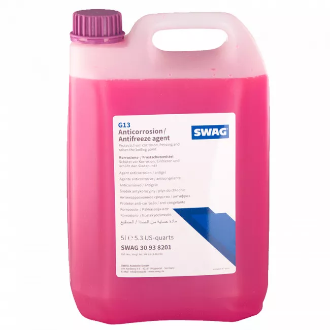 Антифриз Swag G13 -80°C бузковий 5л (30938201) Антифриз Swag G13 -80°C бузковий 5л (30938201)