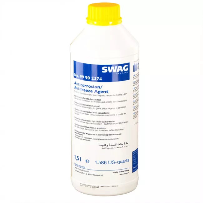 Антифриз Swag Mercedes-Benz G11 желтый 1,5л (99902374)
