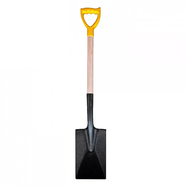 Лопата траншейна MASTER TOOL з держаком і ручкою 180*290*495мм L-1200мм молоткове фарбування (14-6270)