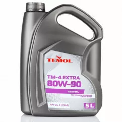 Трансмиссионное масло Temol TM-4 Extra 80W-90 API GL-4 5л (c6eaef6ced94)
