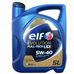 Масло моторное ELF EVOLUTION FULLTECH LSX 5W-40 5л (ELF 11-5)