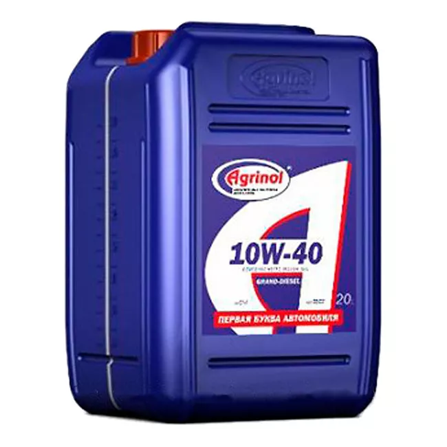 Моторное масло Агринол GRAND-DIESEL 10W-40 CI-4/SL 20л Моторное масло Агринол GRAND-DIESEL 10W-40 CI-4/SL 20л