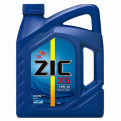 Моторное масло Zic X5 LPG 10W-40 4л