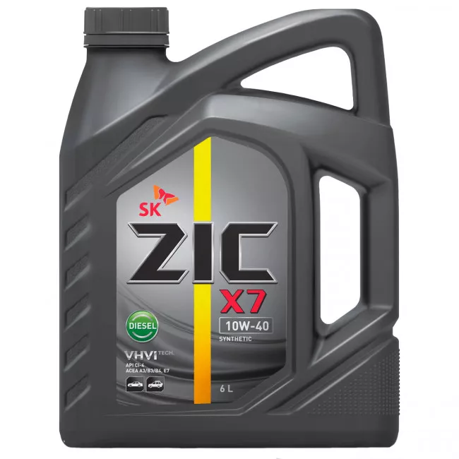 Моторное масло ZIC X7 Diesel 10W-40 6л (172607) Моторное масло ZIC X7 Diesel 10W-40 6л (172607)