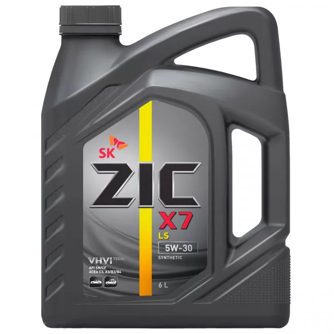 Моторное масло ZIC 5W-30 X7 LS 6л (172619)