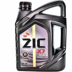 Моторное масло Zic X7 5W-30 4л