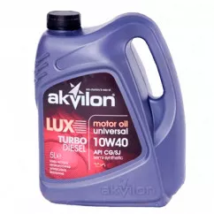 Моторное масло Akvilon Lux Diesel 10W-40 5л