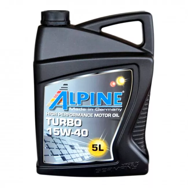 Моторна олива ALPINE Turbo SHPD 15W-40, API CL-4/SL, 5л (0325-5)