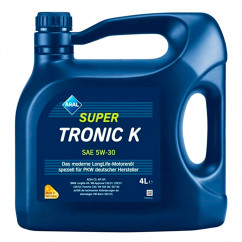 Масло моторное ARAL SuperTronic K 5W-30 4л (15DBCD)