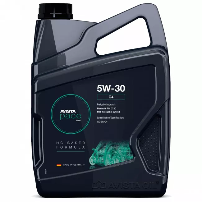 Моторна олива Avista Pace Evo 5W-30 5л (166914) Моторна олива Avista Pace Evo 5W-30 5л (166914)