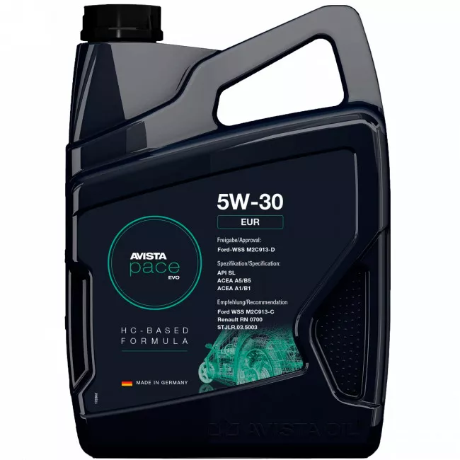 Моторна олива Avista Pace EVO EUR 5W-30 5л (150782)