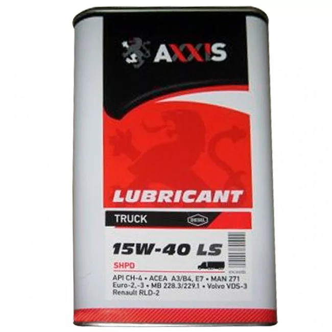 Моторное масло AXXIS TRUCK 15W-40 LS SHPD 4л Моторное масло AXXIS TRUCK 15W-40 LS SHPD 4л