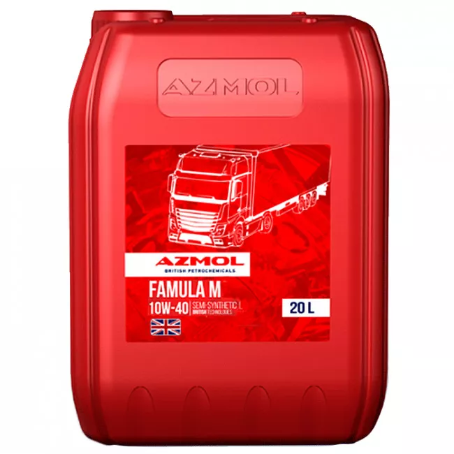 Масло моторное AZMOL FAMULA М 10W-40 (20л) (пластик)