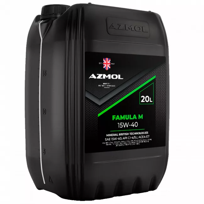 Моторное масло Azmol Famula M 15W-40 20л Моторное масло Azmol Famula M 15W-40 20л