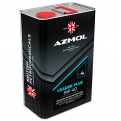 Масло моторное AZMOL LEADER PLUS 5W-40 4л (металл)